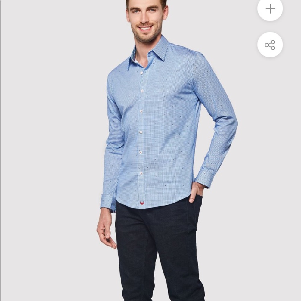 Butter cloth dress shirt.